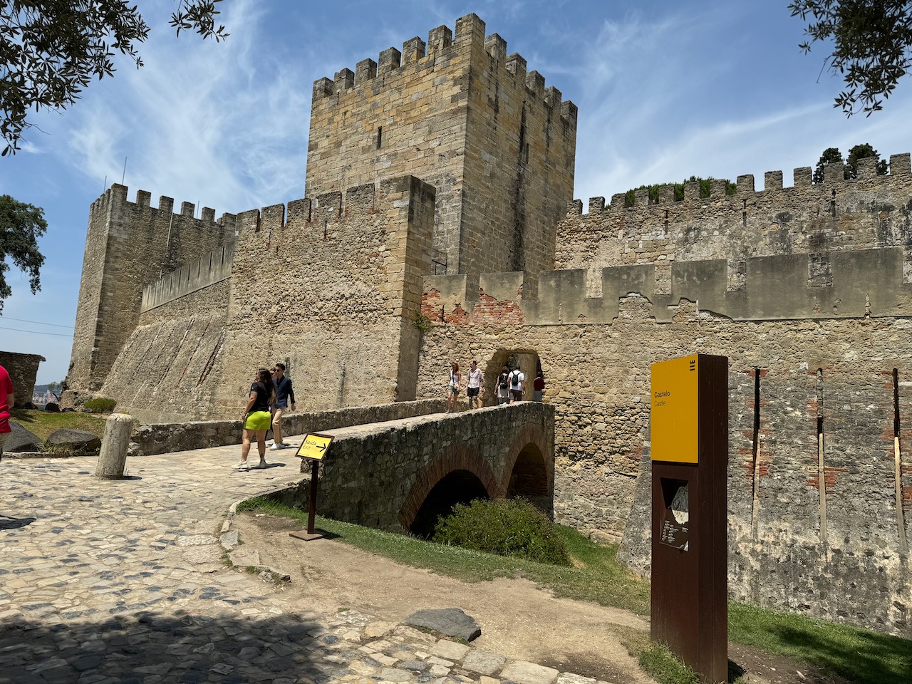 Castelo de São Jorge exterior. Photo by ConsumerMojo.com