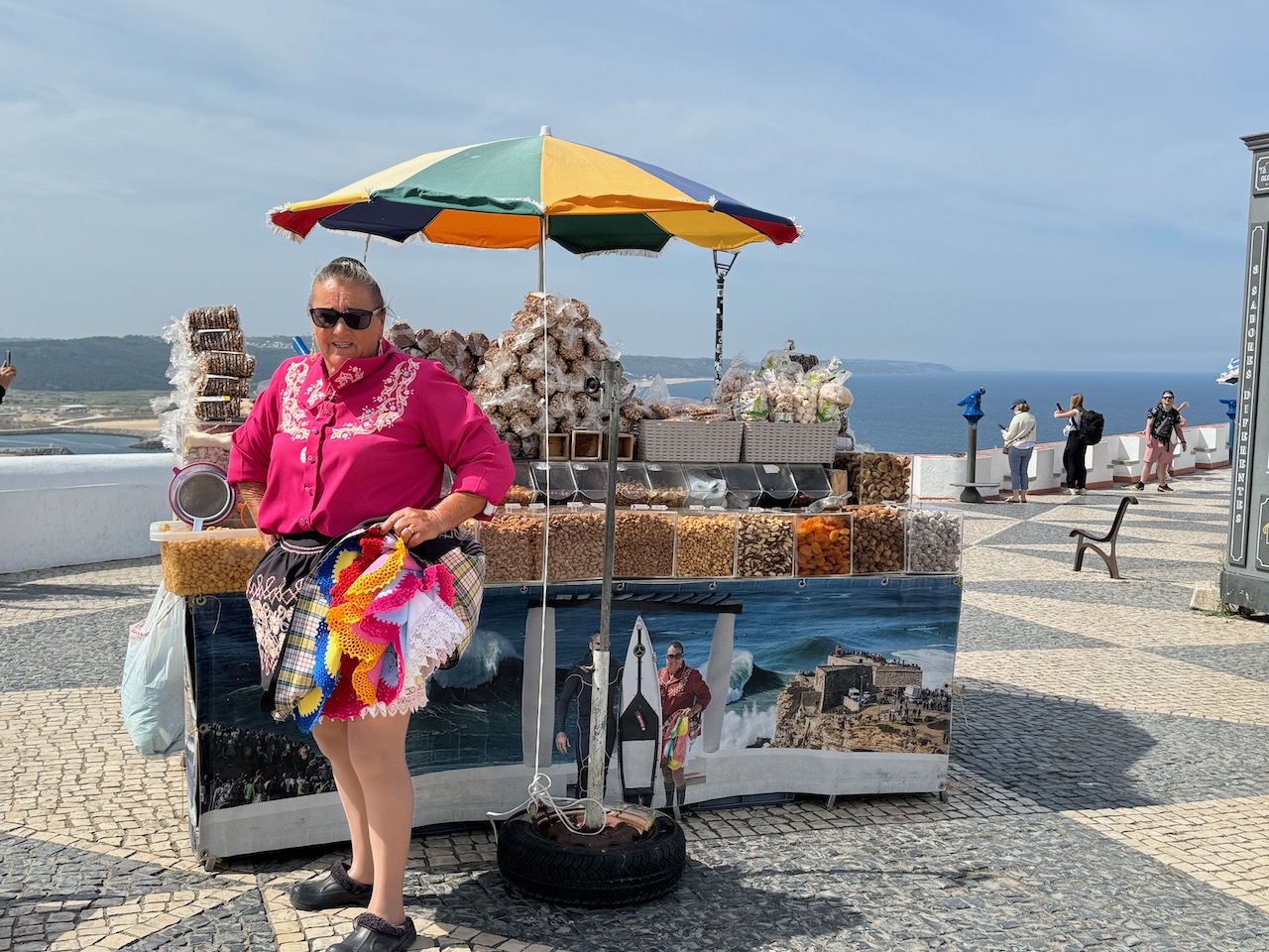 Woman with 7 petticoats, Nazaré, Portugal. Photo by ConsumerMojo.com