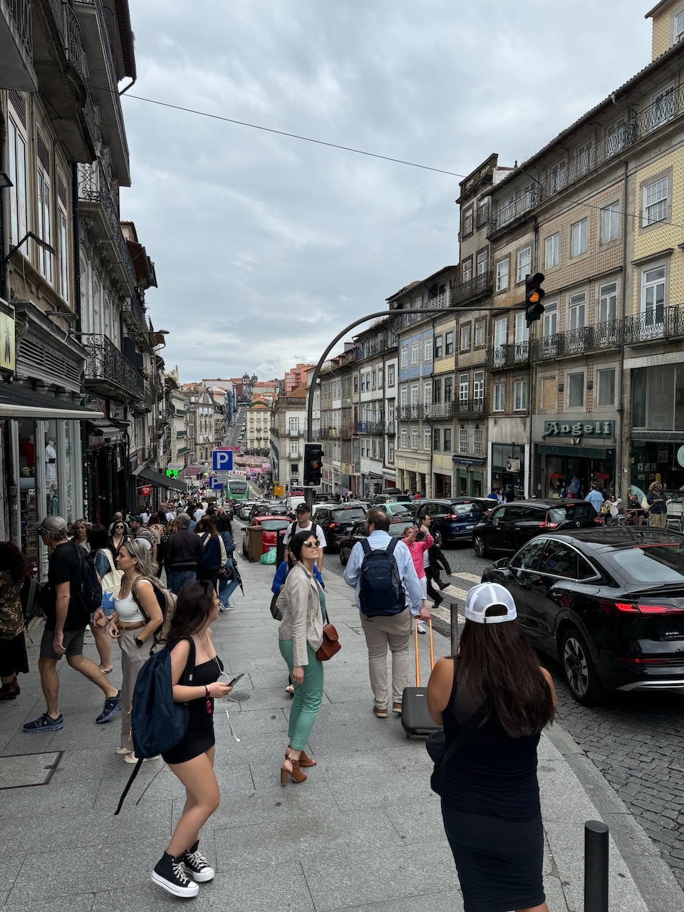 People on the street in Porto. Photo by ConsumerMojo.com