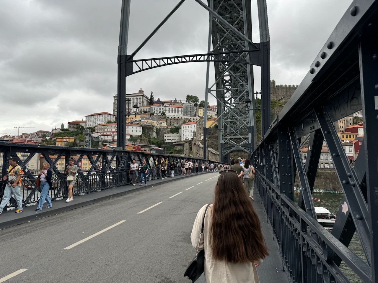 Tourists on the Dom Luis ! Bridge over the Douro River. Photo by ConsumerMojo.com