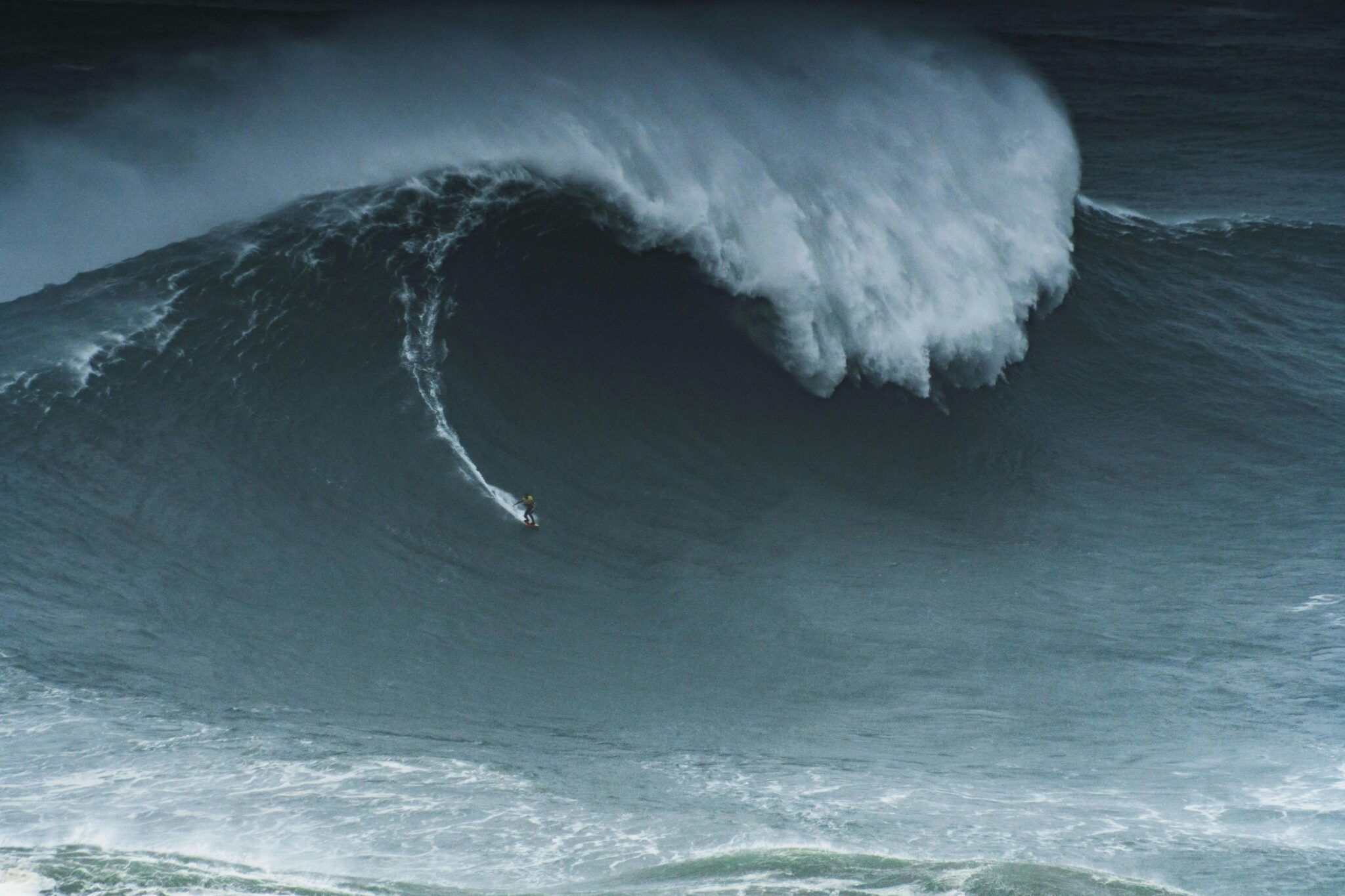 Wave at Nazaré. Photo by Koji Kamel