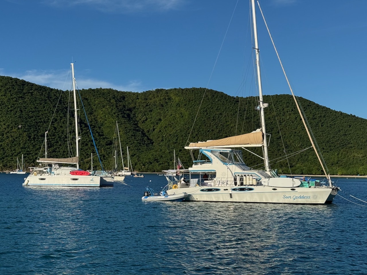 Boats in Francis Bay